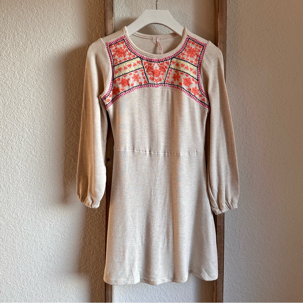 Poof! Girls sweater dress sz: 7/8